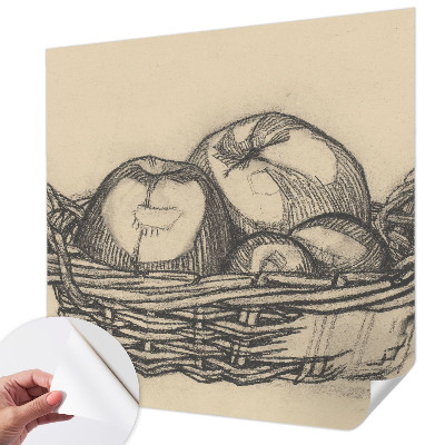 Papier peint tendance chambre adulte Ovocný košík