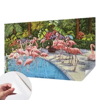 Papier peint photo imprimé sur tissu non tissé Scène exotique