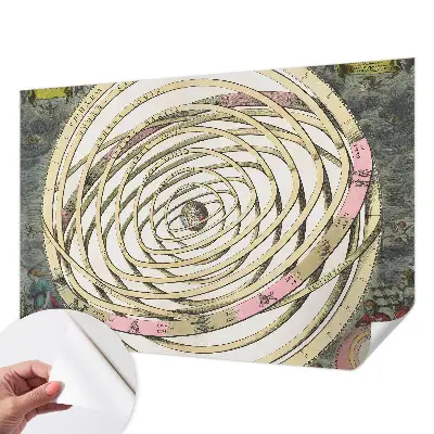 Papier peint photographique intissé spirale cosmique