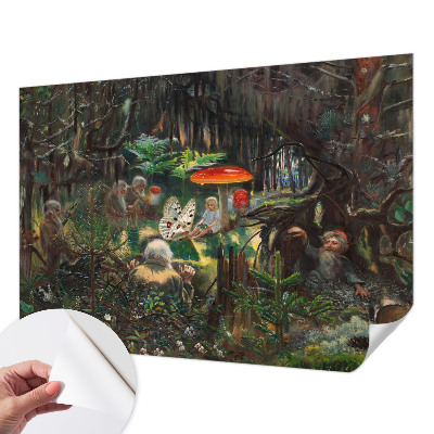 Papier peint photo autocollant Rozprávkový les
