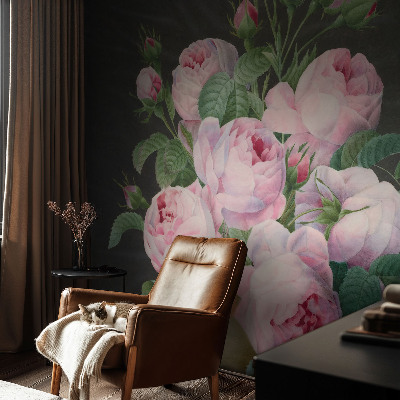 Papier peint tendance chambre adulte Kvetinová elegancia