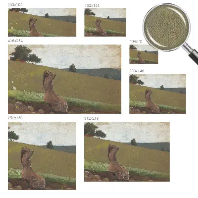 Papier peint photo imprimé sur tissu non tissé Une scène tranquille