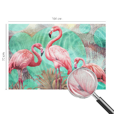 Déco papier peint salon Exotické vtáky