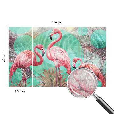 Déco papier peint salon Exotické vtáky