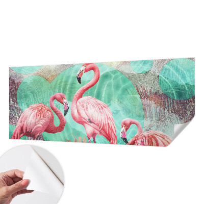 Déco papier peint salon Exotické vtáky