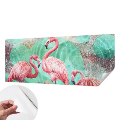Papier peint photographique sur tissu non tissé Oiseaux exotiques