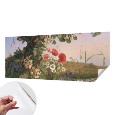Papier peint photo autocollant Kvetinová idylka