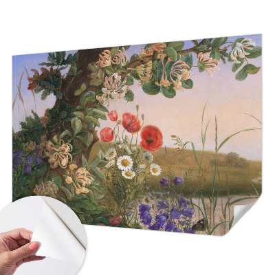Papier peint photo autocollant Kvetinová idylka