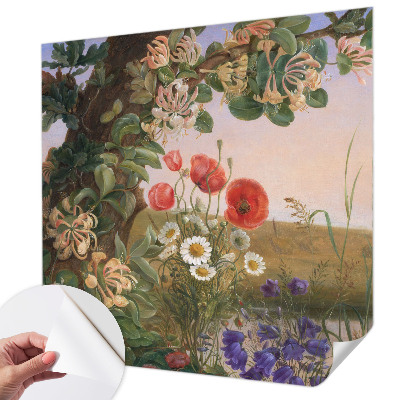 Papier peint photo autocollant Kvetinová idylka