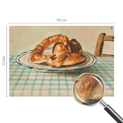 Papier peint photo imprimé sur tissu non tissé pâtisseries maison