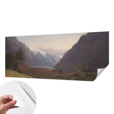 Papier peint photo grand format pour le mur Panorama montagneux