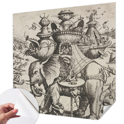 Papier peint tendance chambre adulte Groteskná bitka