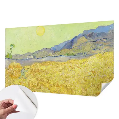 Papier peint photographique sur tissu non tissé champ de blé
