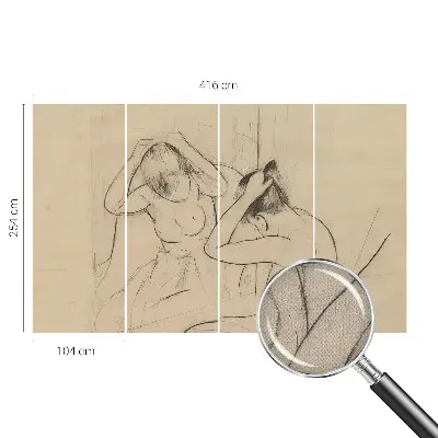 Papier peint intissé imprimé Élégance artistique