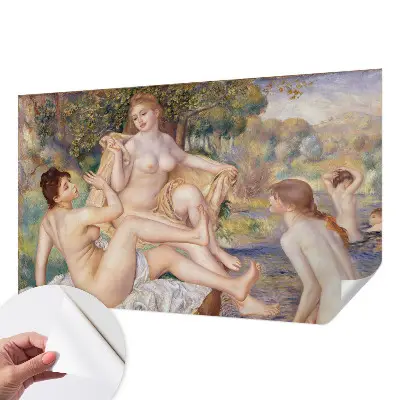 Papier peint photographique sur tissu non tissé Femmes au repos