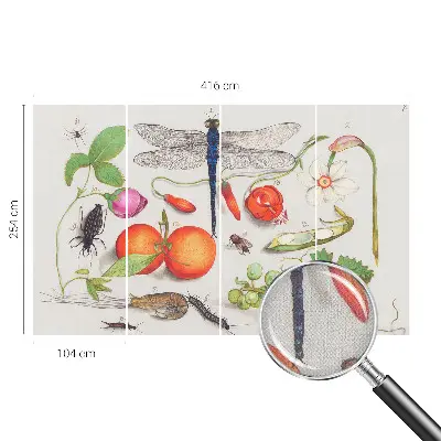 Papier peint intissé imprimé Illustration de la nature