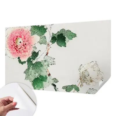 Papier peint intissé subtilité florale