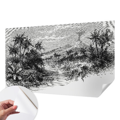 Papier peint tendance Exotická panoráma