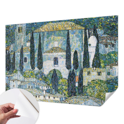 Déco papier peint salon Cyprusové domy