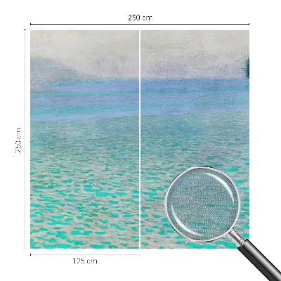 Papier peint photo grand format pour le mur eau turquoise