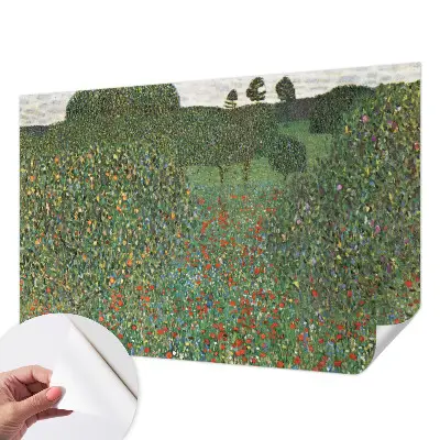 Papier peint photographique intissé prairie fleurie