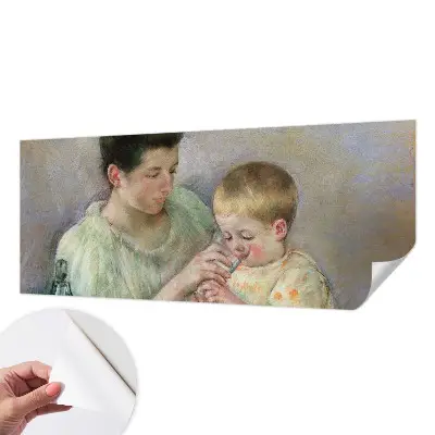 Papier peint photo imprimé sur tissu non tissé Soins parentaux