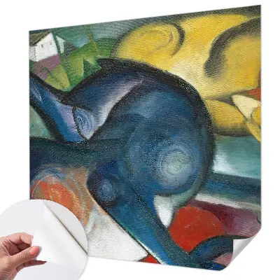 Papier peint photographique sur tissu non tissé art félin