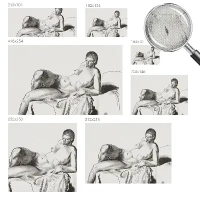 Papier peint photo grand format pour le mur nu artistique