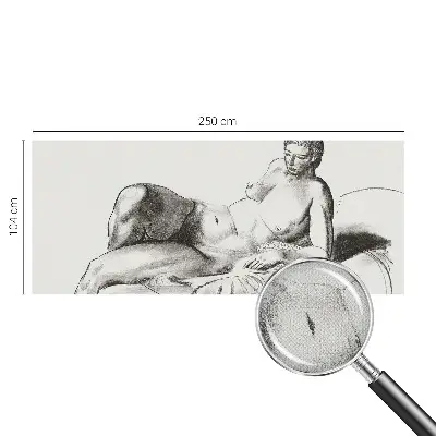 Papier peint photo grand format pour le mur nu artistique