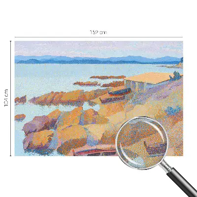 Papier peint photo sur tissu non tissé vue sur la mer