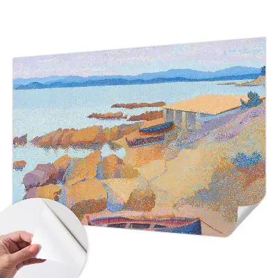 Papier peint photo sur tissu non tissé vue sur la mer