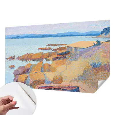 Papier peint photo sur tissu non tissé vue sur la mer