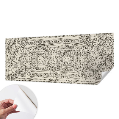 Papier peint tendance chambre adulte Klasický ornament