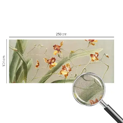 Papier peint photographique sur tissu non tissé Orchidées classiques