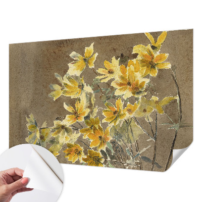Papier peint panoramique adhésif Slnečná kytica