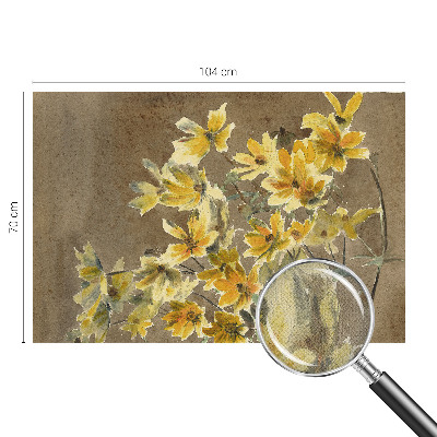 Papier peint panoramique adhésif Slnečná kytica