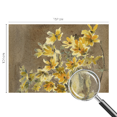 Papier peint panoramique adhésif Slnečná kytica