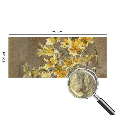 Papier peint panoramique adhésif Slnečná kytica