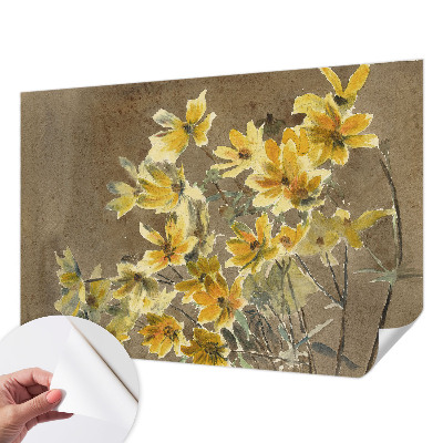 Papier peint panoramique adhésif Slnečná kytica