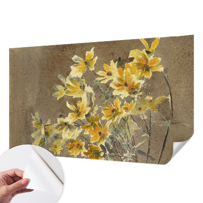 Papier peint panoramique adhésif Slnečná kytica