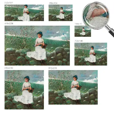 Papier peint photo grand format pour le mur Paix fleurie