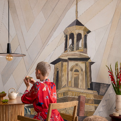 Papier peint tendance chambre adulte Architektonická veža