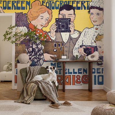 Papier peint tendance salon Vášeň pre fotografovanie