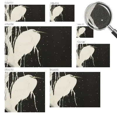 Papier peint intissé imprimé Oiseau hivernant