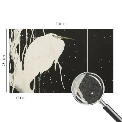 Papier peint intissé imprimé Oiseau hivernant