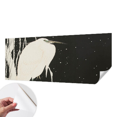 Papier peint chambre garçon Zimný vták