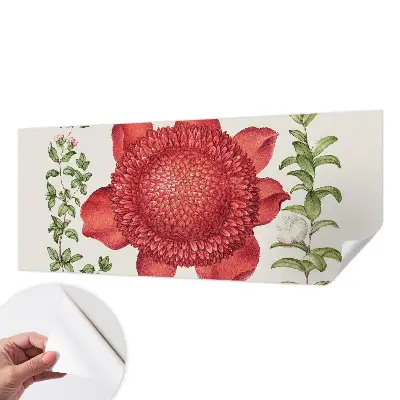 Papier peint photo imprimé sur tissu non tissé élégance florale