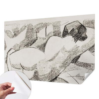 Papier peint tendance Ležiaca postava