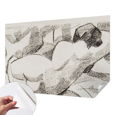 Papier peint tendance Ležiaca postava