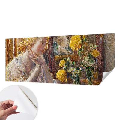 Papier peint tendance chambre adulte Žena s ružami